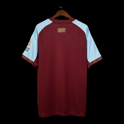 Aston Villa Maillot Domicile 25/26
