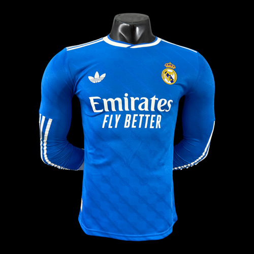 Real Madrid Maillot Manches Longues Third 25/26 – Version Player